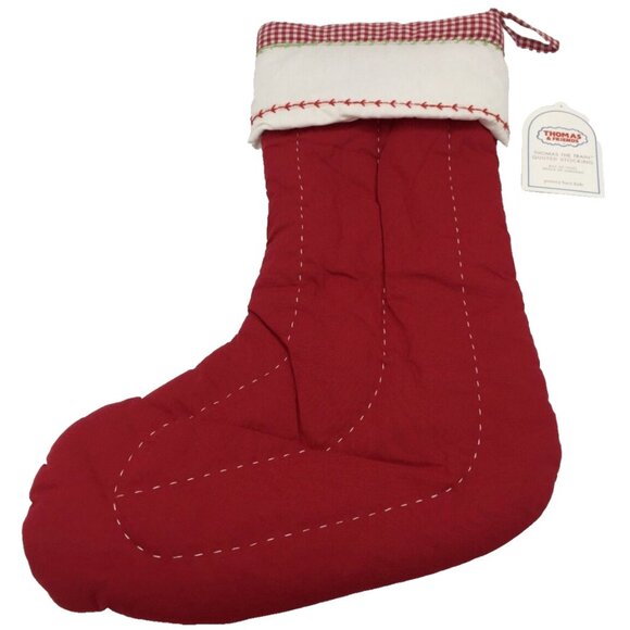 Pottery Barn Kids Rito Christmas Stocking Thomas and Friends Tank Engine Train - Picture 4 of 12